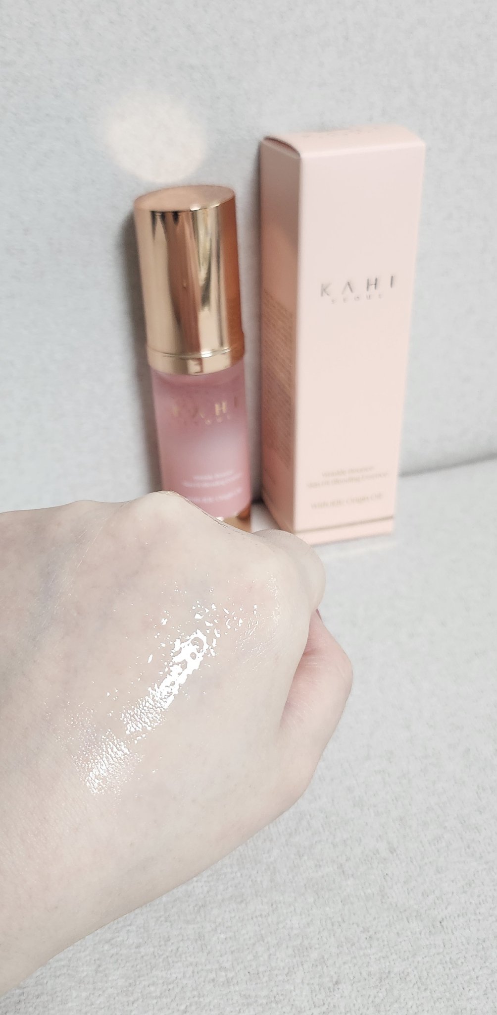 WRバウンス スキンフィット ブレンディング エッセンス/KAHI/美容液を使ったクチコミ（3枚目）