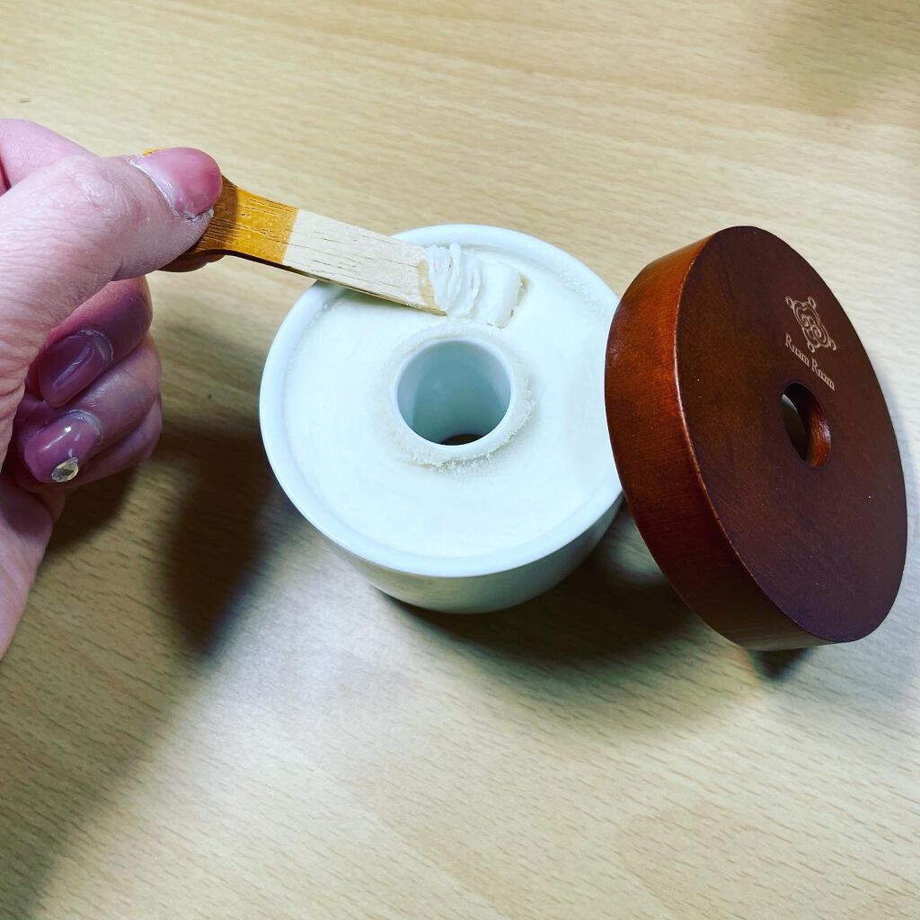 生せっけん ポット [ホワイト] オリジナル/Ruam Ruam/洗顔フォームを使ったクチコミ（1枚目）