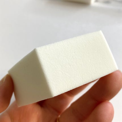 ファンデーション用天然スポンジ(菱形4P)/シャロン/パフ・スポンジを使ったクチコミ(5枚目)