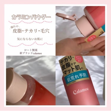 Calamee カラミンノーセバムローションのクチコミ「🌸皮脂テカリ毛穴 卒業🌸
プチプラスキンケアで憧れのサラサラ肌になりたい🥺💭

LIPSを通し.....」（2枚目）