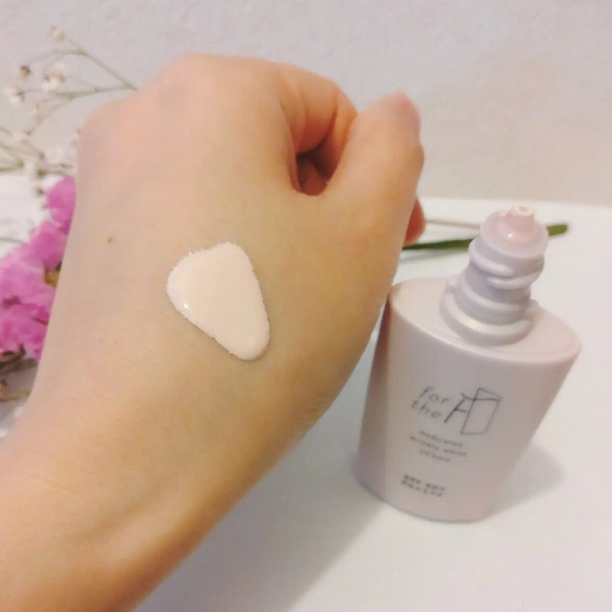 フォーザエフ 薬用 リンクルホワイト UVベース/ナリスアップ/化粧下地を使ったクチコミ(3枚目)