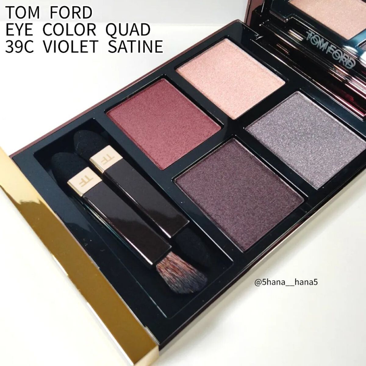 アイ カラー クォード/TOM FORD BEAUTY/アイシャドウパレットを使ったクチコミ（1枚目）