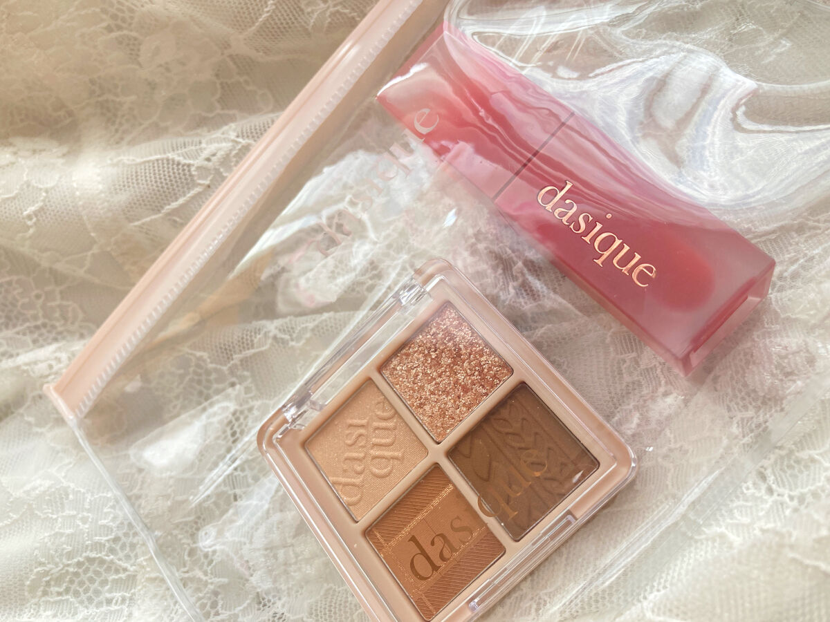 クリームドゥローズティント/dasique/リップティントを使ったクチコミ（2枚目）