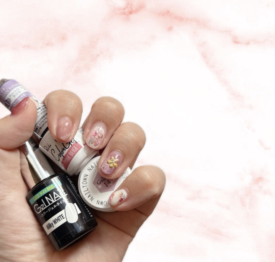 パル カラージェル/キャンドゥ/ジェルネイルを使ったクチコミ（1枚目）