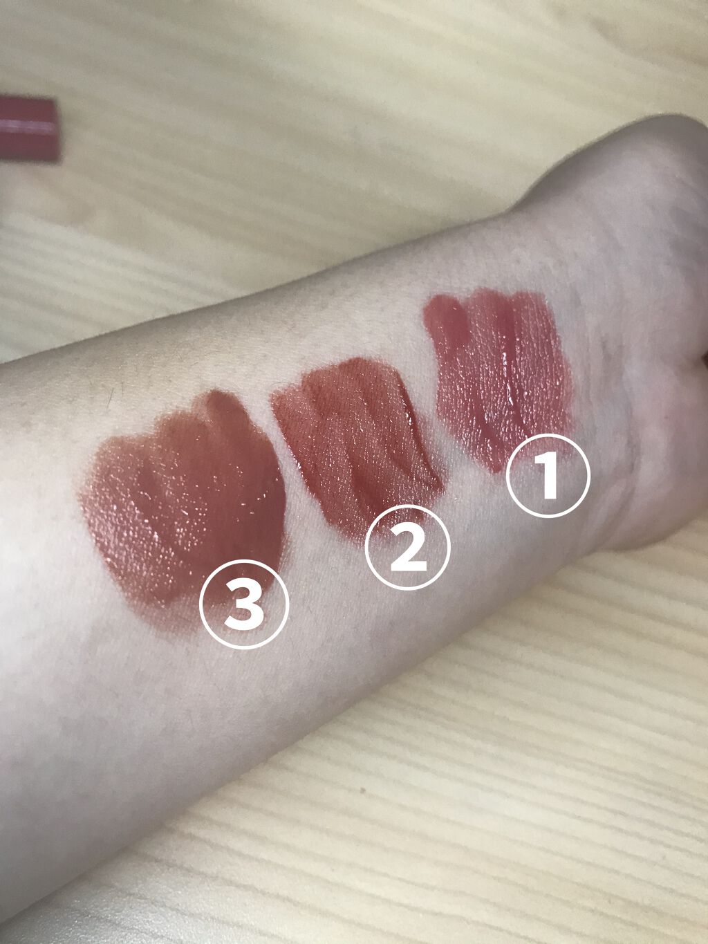 ウォータリーティントリップ/CEZANNE/リップティントを使ったクチコミ（2枚目）