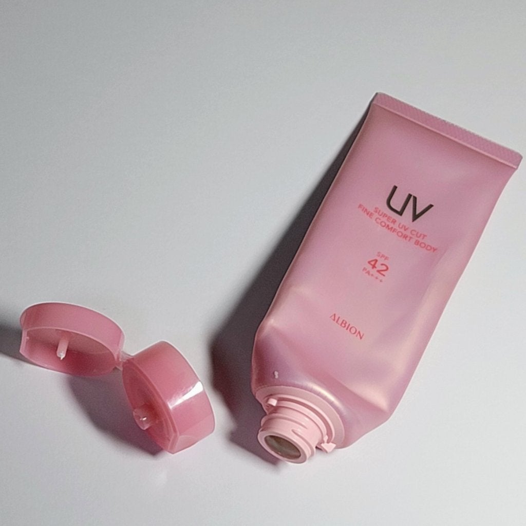 スーパー UV カット ファインコンフォート ボディ/ALBION/日焼け止めミルクを使ったクチコミ(4枚目)
