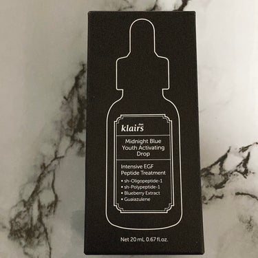 ミッドナイトブルーユースアクティベーティングドロップ(20ml)/Klairs/美容液を使ったクチコミ（2枚目）