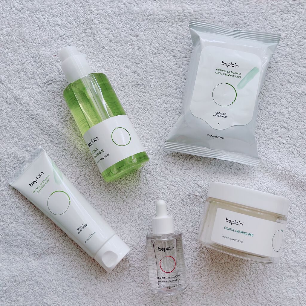 緑豆クレンジングウォーターティッシュ/beplain/ボディシートを使ったクチコミ（1枚目）