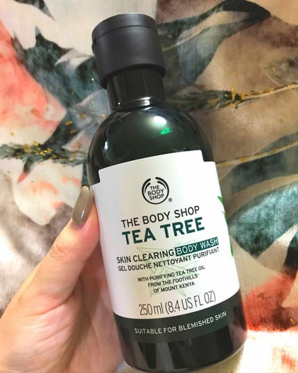 ティーツリー スキンクリアリング ボディウォッシュ/THE BODY SHOP/ボディソープを使ったクチコミ(1枚目)