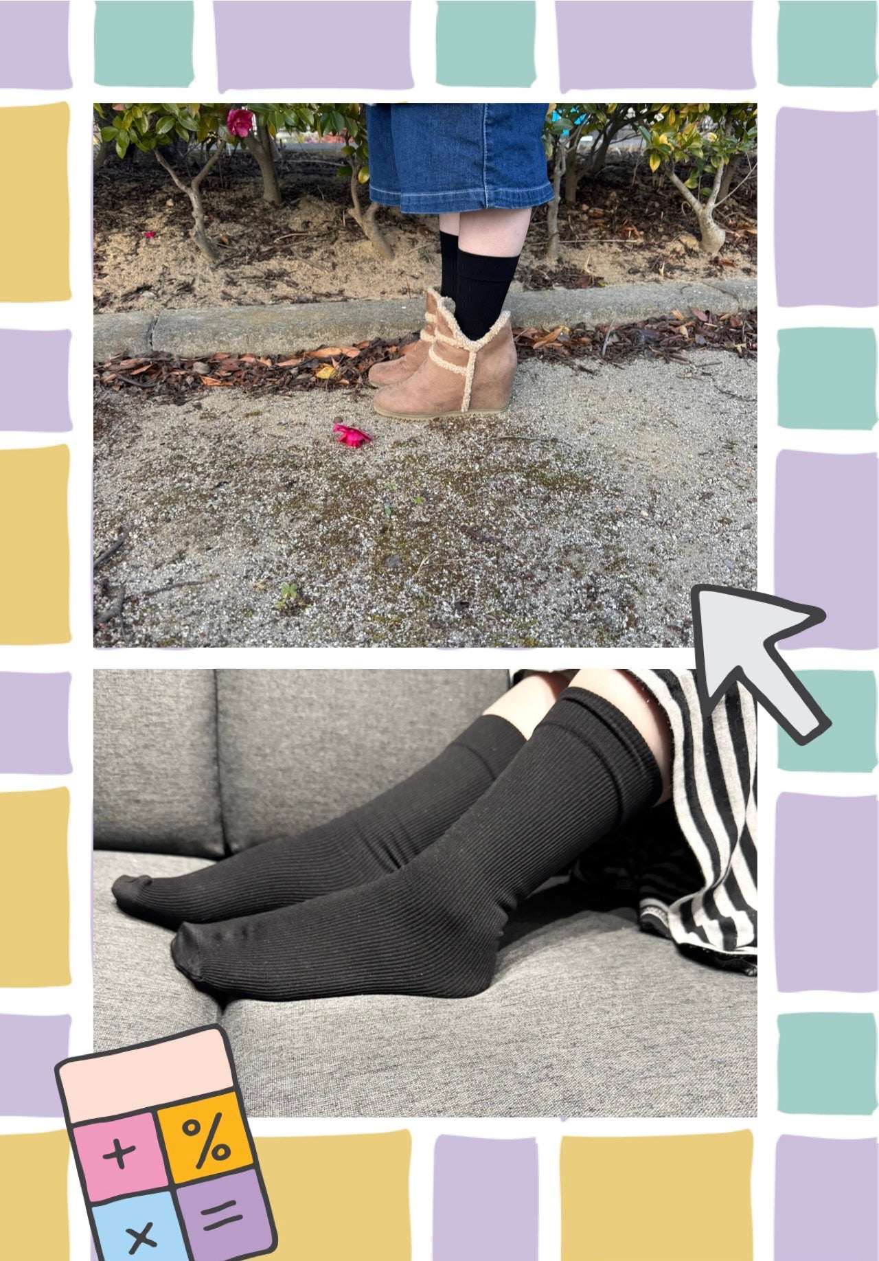 美脚メイクソックス/SLIMWALK/着圧ソックス・レギンスを使ったクチコミ(3枚目)