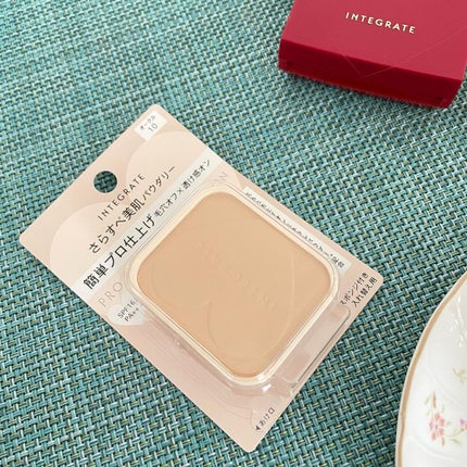 プロフィニッシュファンデーション/インテグレート/パウダーファンデーションを使ったクチコミ(5枚目)