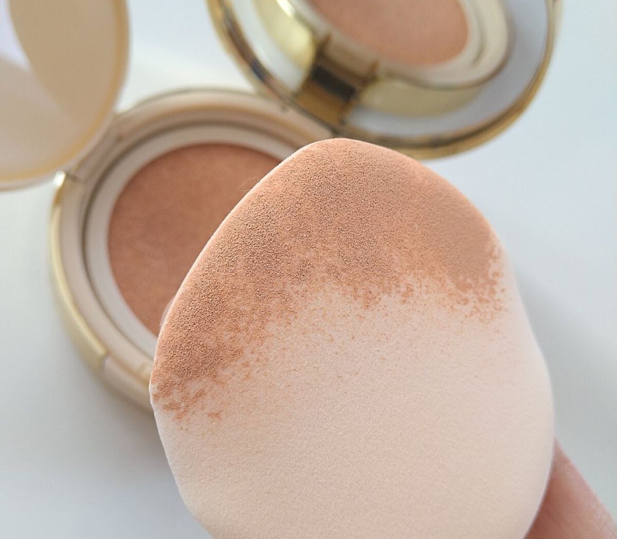 ルミナスフィット クッションファンデーション /ODELIA/クッションファンデーションを使ったクチコミ(2枚目)