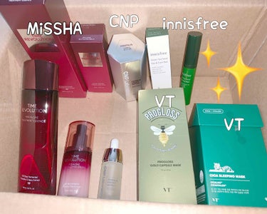 innisfree WR サイエンス SP トリートメントのクチコミ「Style Korean購入品☁️💖
これだけ頼んで11,000円でした🛍
まだ着いたばかりで.....」（2枚目）