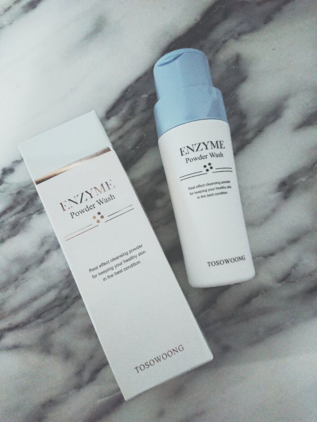 酵素パウダーウォッシュ/TOSOWOONG/洗顔パウダーを使ったクチコミ(1枚目)