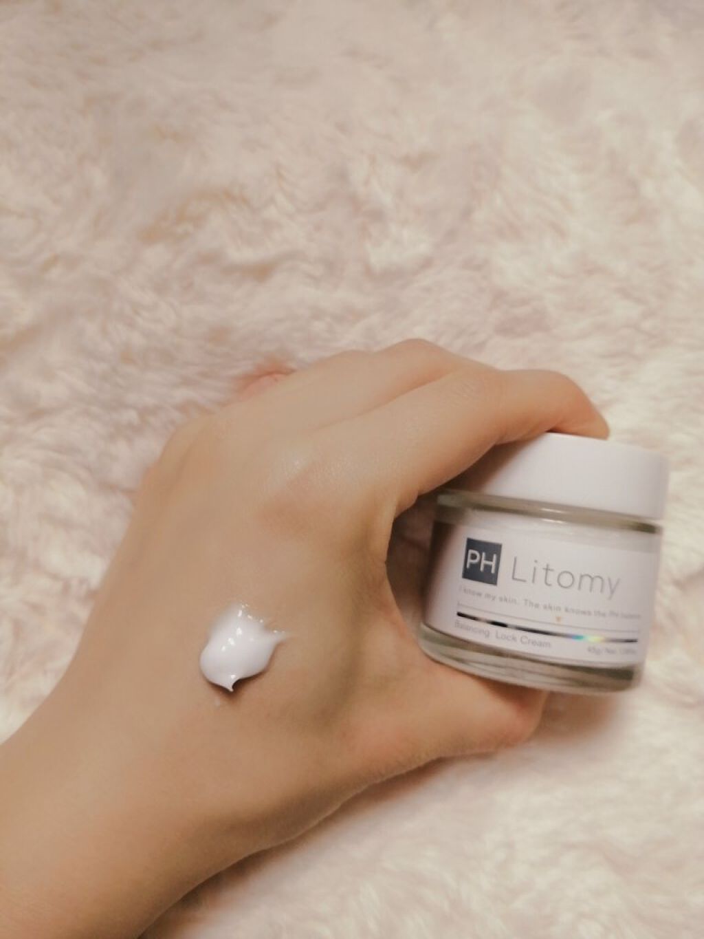 バランシング ロッククリーム/Litomy/フェイスクリームを使ったクチコミ（2枚目）