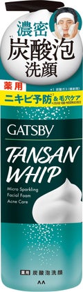 ギャツビー マイクロスパークリング泡洗顔 アクネケア<医薬部外品> / ギャツビー