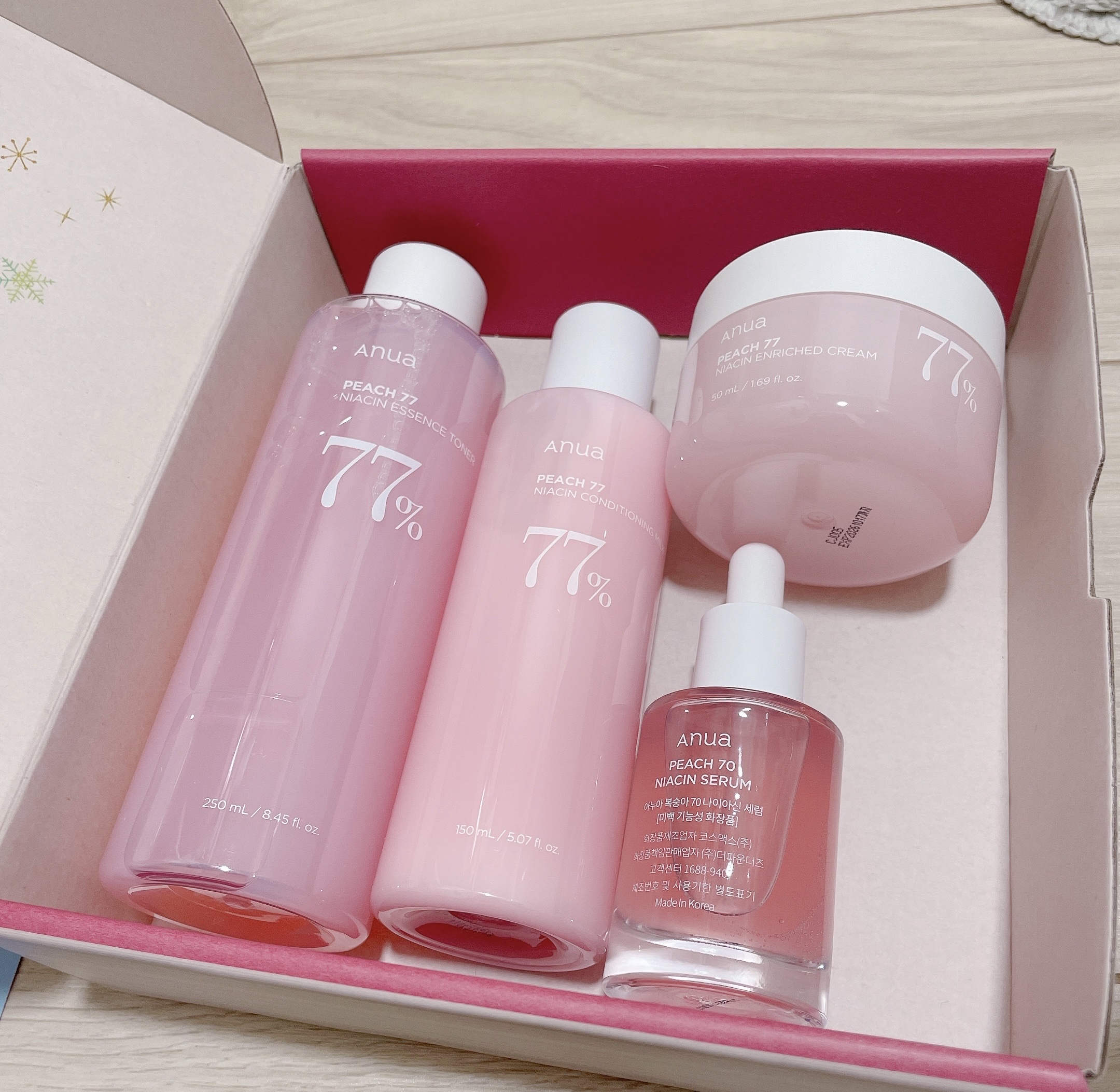 桃70%ナイアシンセラム/Anua/美容液を使ったクチコミ（1枚目）