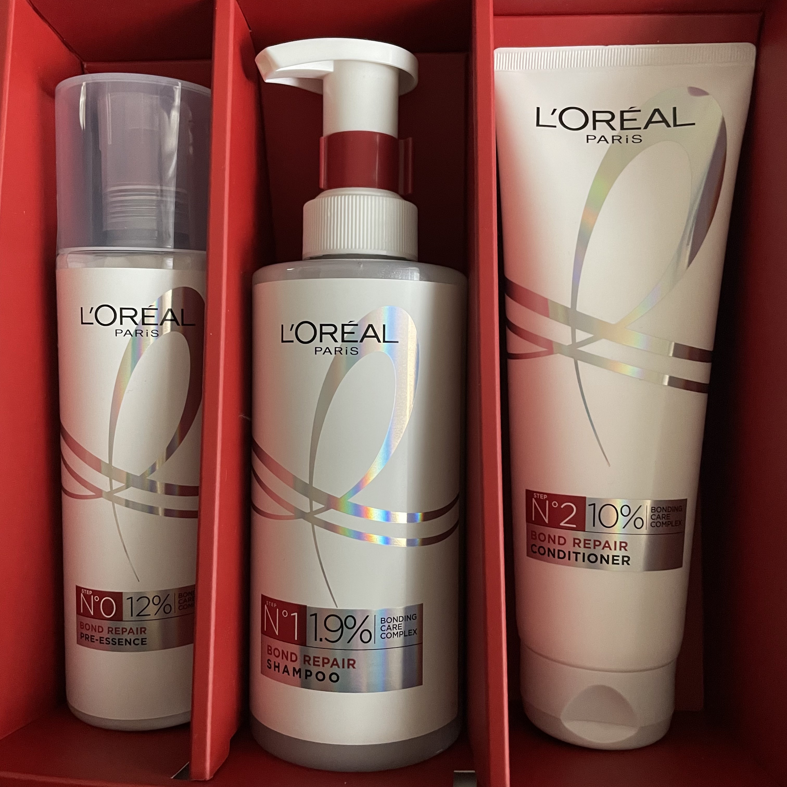 ロレアル パリ ボンド リペア シャンプー／コンディショナー/ロレアル パリ/市販シャンプーを使ったクチコミ（2枚目）