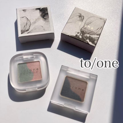 トーン ペタル アイシャドウ/to/one/アイシャドウパレットを使ったクチコミ(1枚目)
