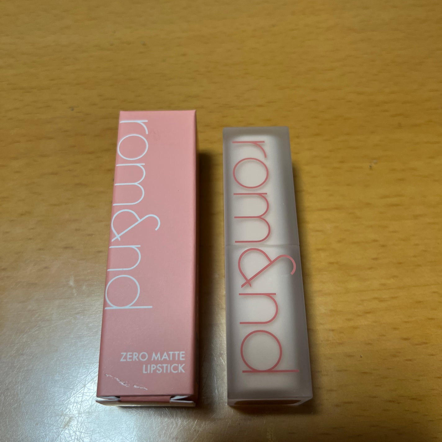 ゼロマットリップスティック/rom&nd/口紅を使ったクチコミ(1枚目)