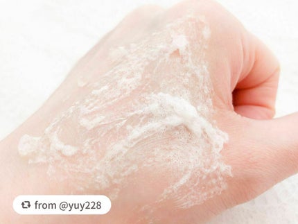 マンナンジェリーハイドロウォッシュ/PLUEST/洗顔料を使ったクチコミ(3枚目)