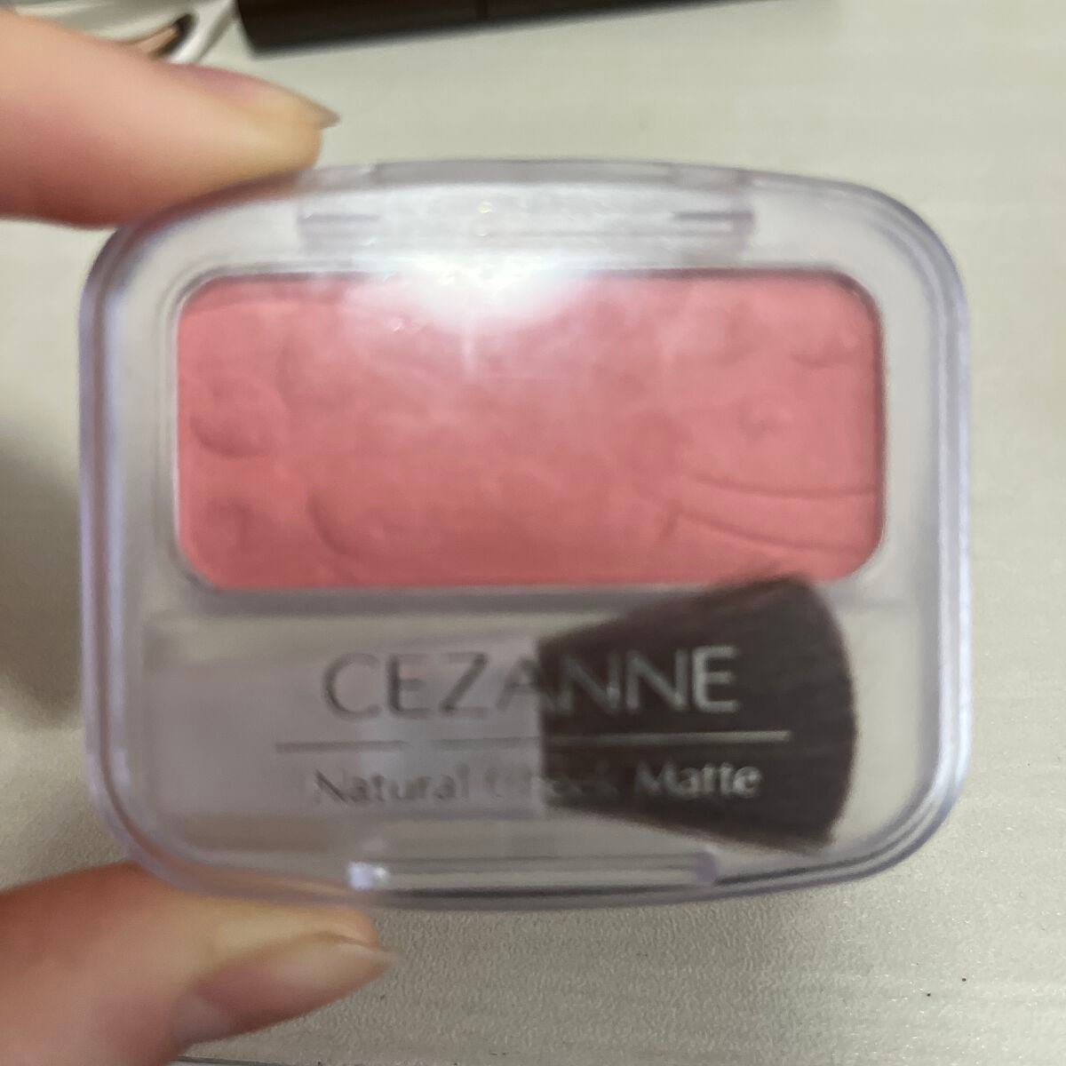 ナチュラル チークN/CEZANNE/パウダーチークを使ったクチコミ(1枚目)