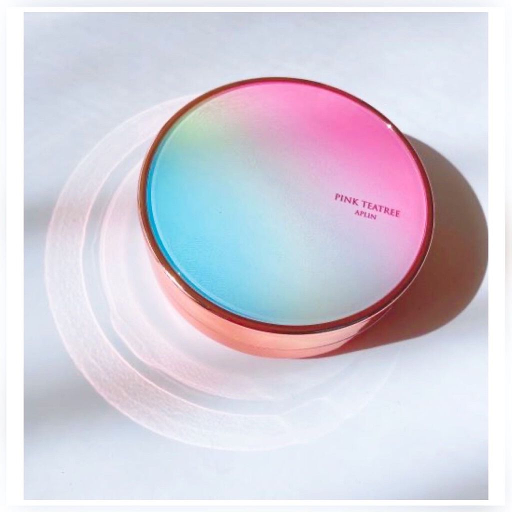 ピンクティーツリーカバークッション/APLIN/クッションファンデーションを使ったクチコミ（1枚目）
