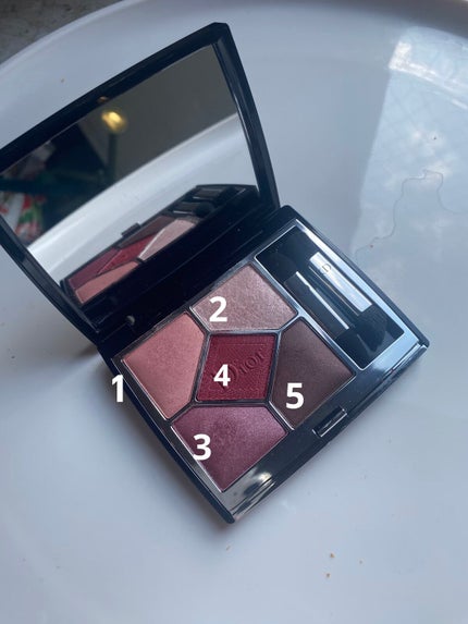 【旧】サンク クルール クチュール/Dior/アイシャドウパレットを使ったクチコミ(2枚目)