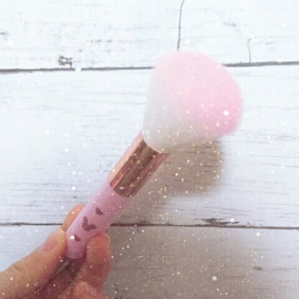 ごくふわっ ミッキーブラシ/DAISO/メイクブラシを使ったクチコミ(1枚目)