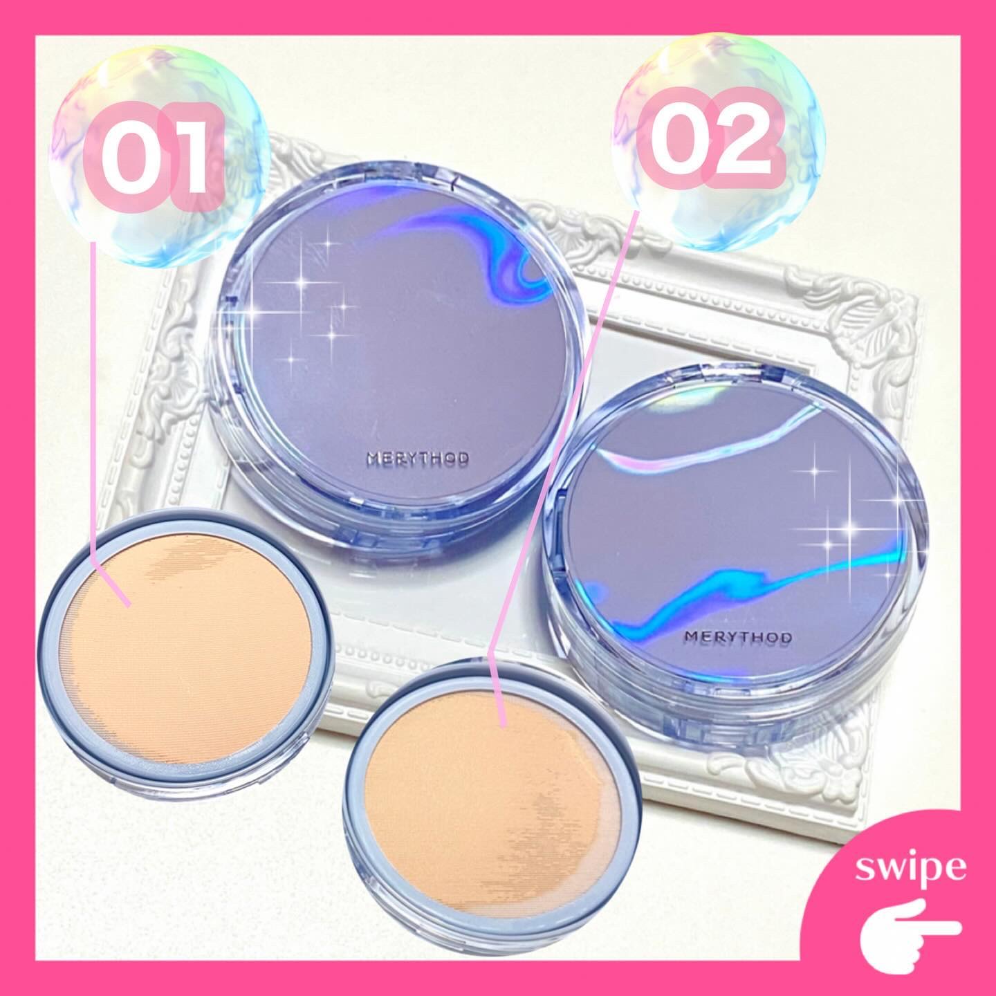 ウォーター光彩クッション /MERYTHOD/クッションファンデーションを使ったクチコミ（3枚目）