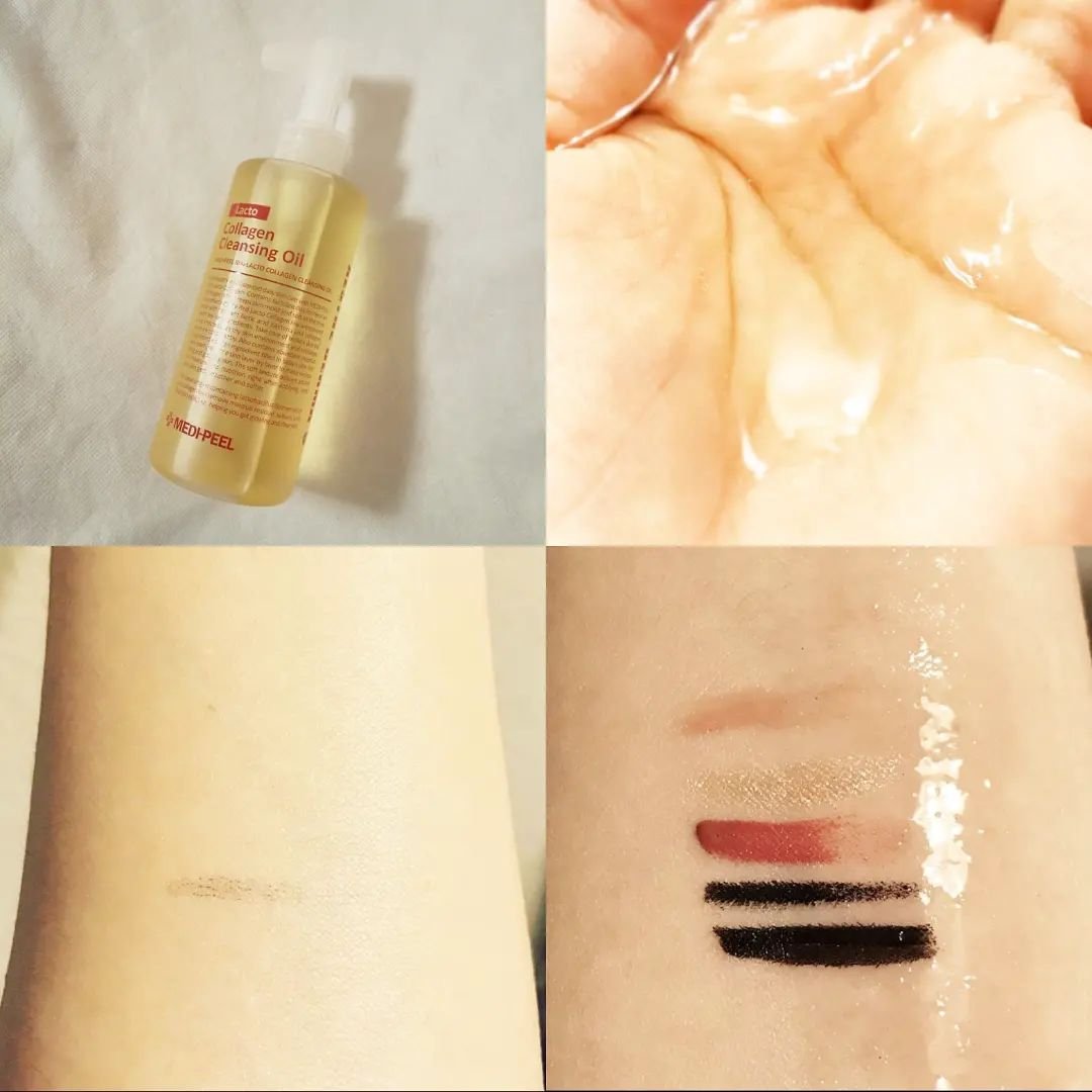 レッドラクトコラーゲンクレンジングオイル/MEDIPEEL/オイルクレンジングを使ったクチコミ（3枚目）