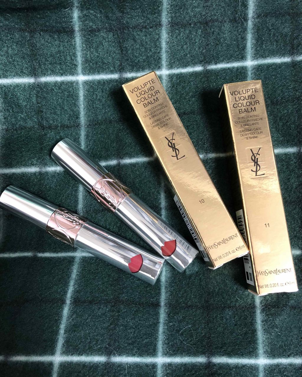 ヴォリュプテ ウォーター カラーバーム 10 ディバウアミープラム/YVES SAINT LAURENT BEAUTE/口紅を使ったクチコミ（1枚目）