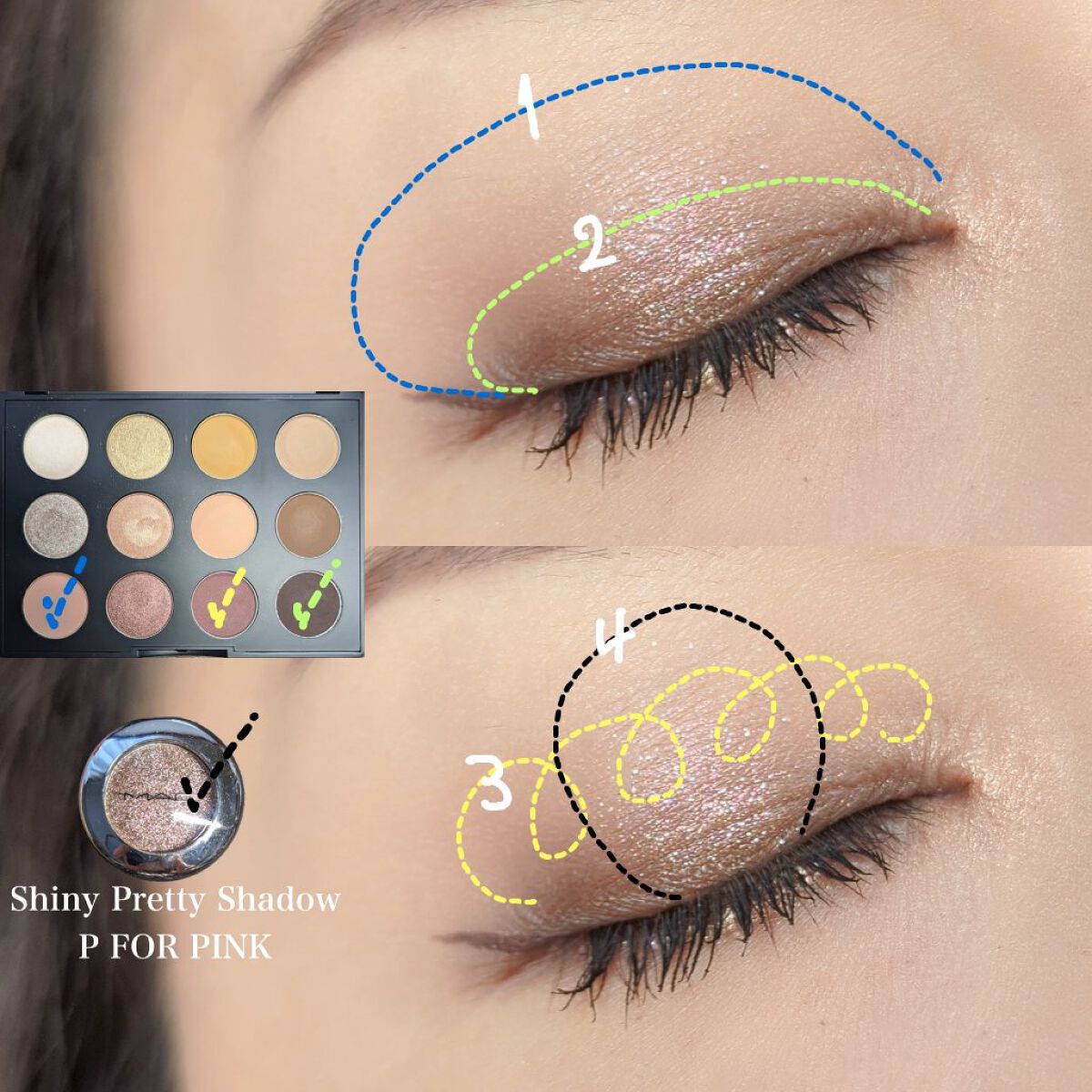 アート ライブラリー ヌード モデル/M・A・C/アイシャドウパレットを使ったクチコミ（3枚目）