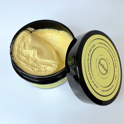 black lemon wash off pack/Aetem /洗い流すパック・マスクを使ったクチコミ(3枚目)