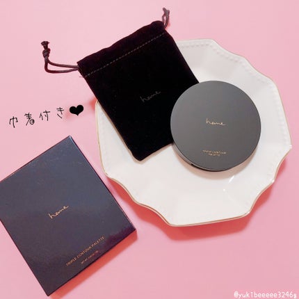 トリプルコントアパレット /heme/シェーディングを使ったクチコミ(4枚目)