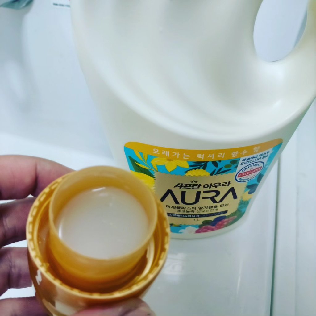 香りサフロン/Aura/柔軟剤を使ったクチコミ（2枚目）