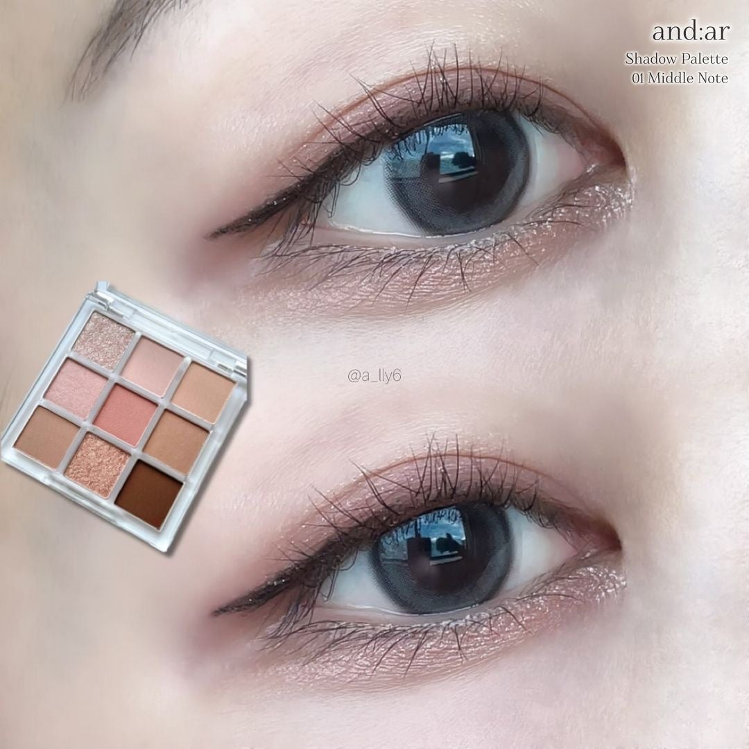 シャドウパレット/and:ar/アイシャドウパレットを使ったクチコミ(4枚目)