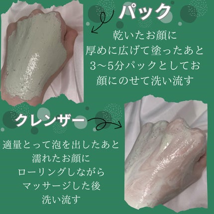 グリーントマトクレイマスククレンザー/FULLY/洗い流すパック・マスクを使ったクチコミ(2枚目)