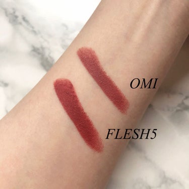 PAT McGRATH LABS MATTETRANCE LIPSTICKのクチコミ「・﻿
＼OMI&FLESH 5／
・﻿
・﻿
#Patmcgrath
#OMI
#FLESH5.....」（2枚目）