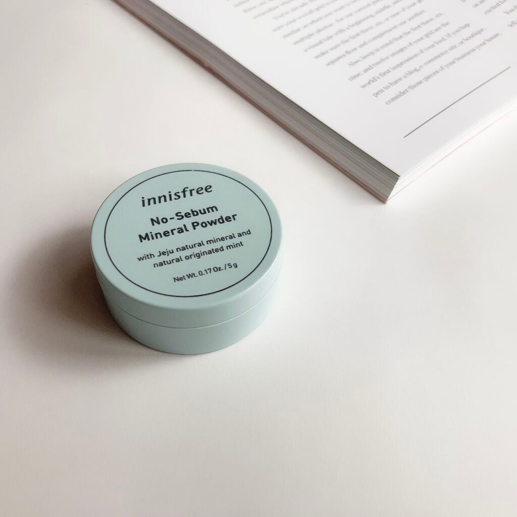 ノーセバム ミネラルパウダー/innisfree/ルースパウダーを使ったクチコミ(1枚目)