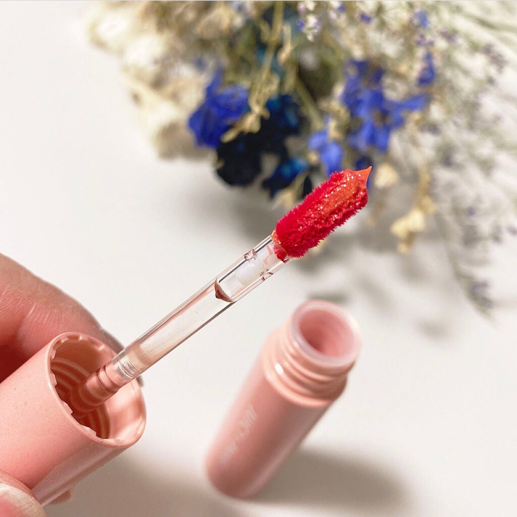 アピュー ジューシーパン スパークリングティント/A’pieu/口紅を使ったクチコミ(6枚目)