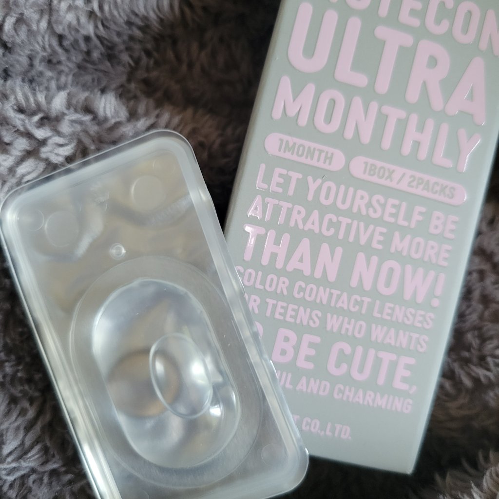 超モテコンウルトラマンスリー/モテコン/１ヶ月（１MONTH）カラコンを使ったクチコミ（1枚目）