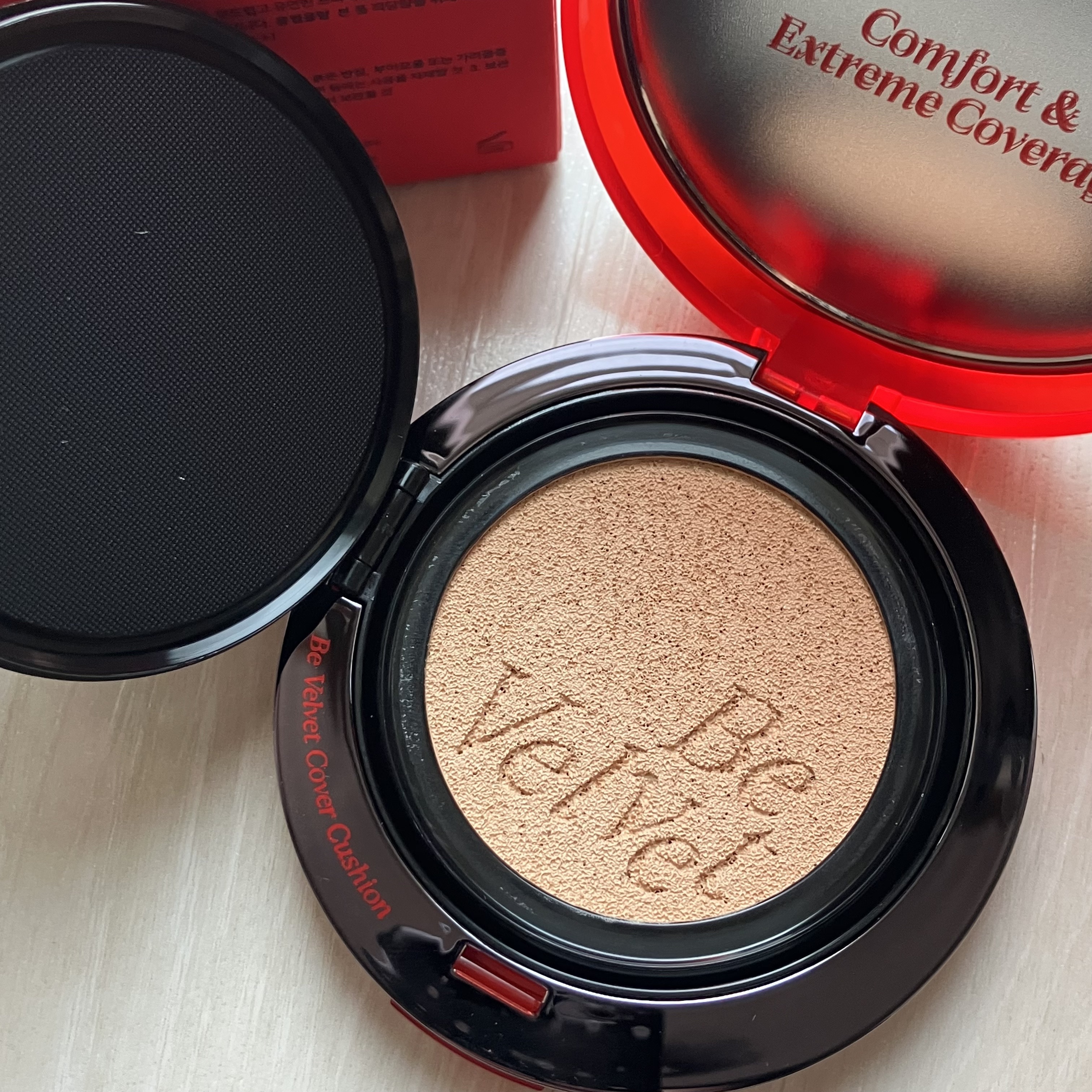 ビーベルベットカバークッション/espoir/クッションファンデーションを使ったクチコミ（1枚目）