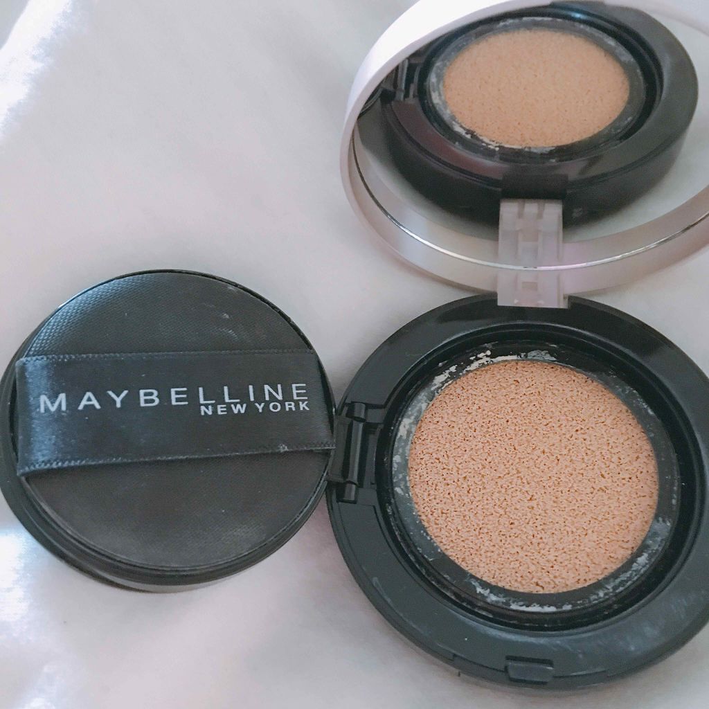 SP クッション ウルトラカバークッション BB/MAYBELLINE NEW YORK/クッションファンデーションを使ったクチコミ(2枚目)