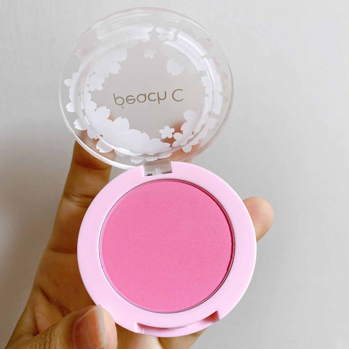 ピーチ コットン ブラッシャー ブロッサムエディション　02 ピンキーPチーク/Peach C/パウダーチークを使ったクチコミ（2枚目）