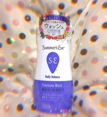 Summer’s Eve  Feminine Wash
MULTI-BENEFIT  Daily Balance💭💭

<洗浄料>  237ml

⭐購入場所/価格

     ココカラファイン/877