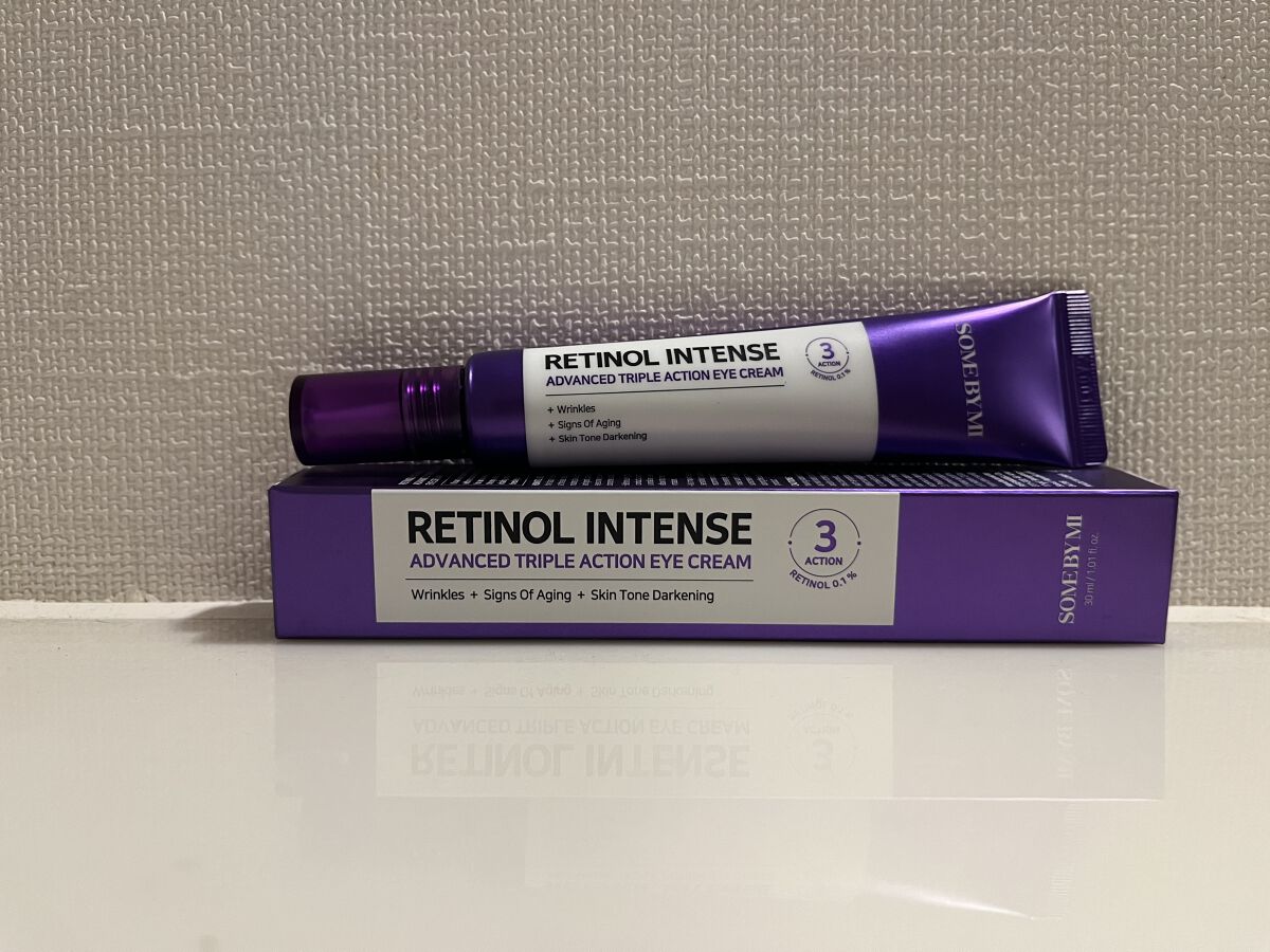 レチノールインテンシブ アドバンスドトリプルアクションアイクリーム/SOME BY MI/アイケア・アイクリームを使ったクチコミ（3枚目）