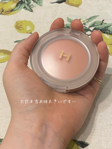 トゥルーディメンショングロウチーク/hince/パウダーチークを使ったクチコミ(4枚目)