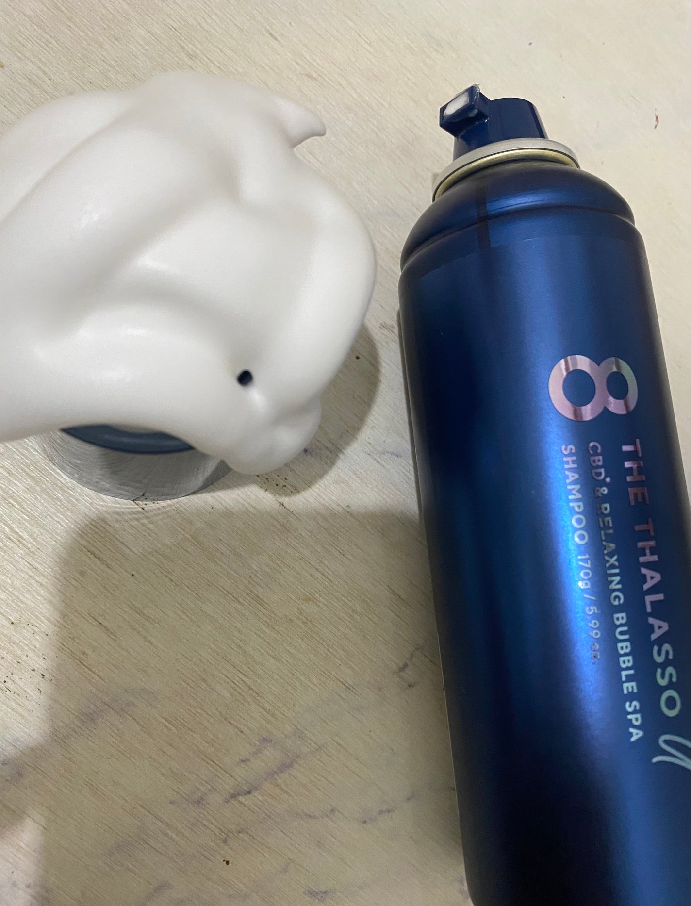 エイトザタラソ ユー CBD&リラクシング バブルスパ 炭酸泡シャンプー/エイトザタラソ/市販シャンプーを使ったクチコミ(1枚目)