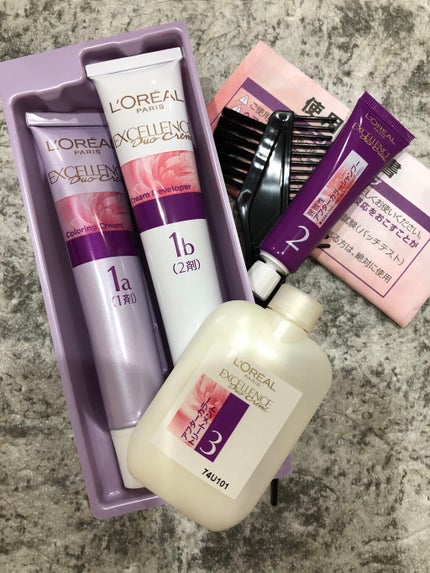 エクセランス R クリームタイプ /ロレアル パリ/ヘアカラーを使ったクチコミ(3枚目)
